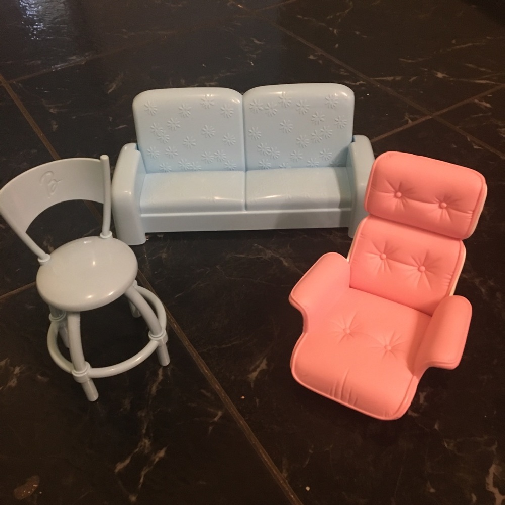 Barbie living room furniture